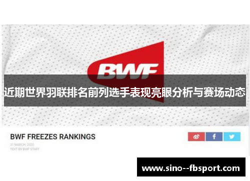 近期世界羽联排名前列选手表现亮眼分析与赛场动态