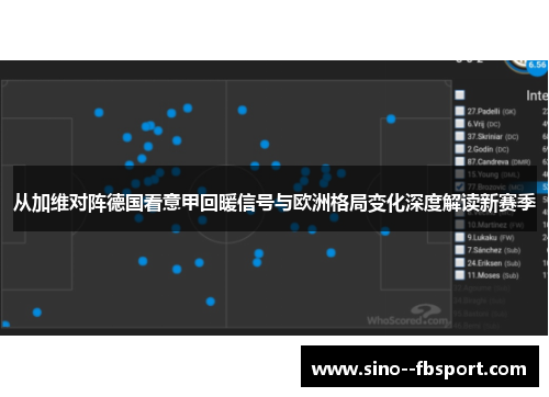 从加维对阵德国看意甲回暖信号与欧洲格局变化深度解读新赛季